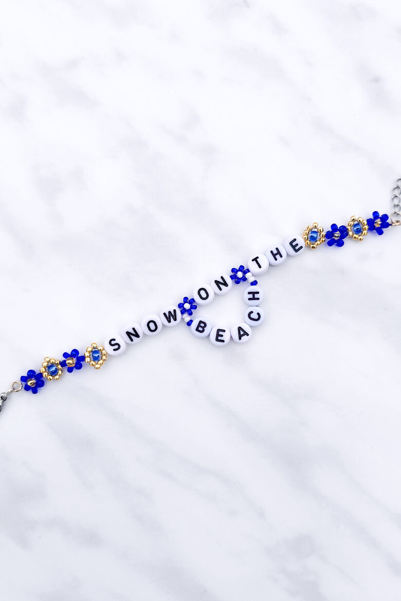 Snow On The Beach Bracelet