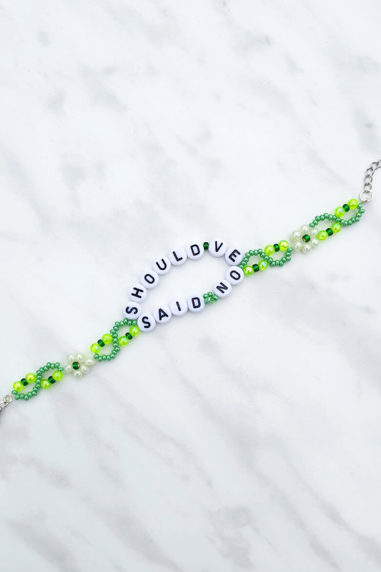 Should've Said No Bracelet