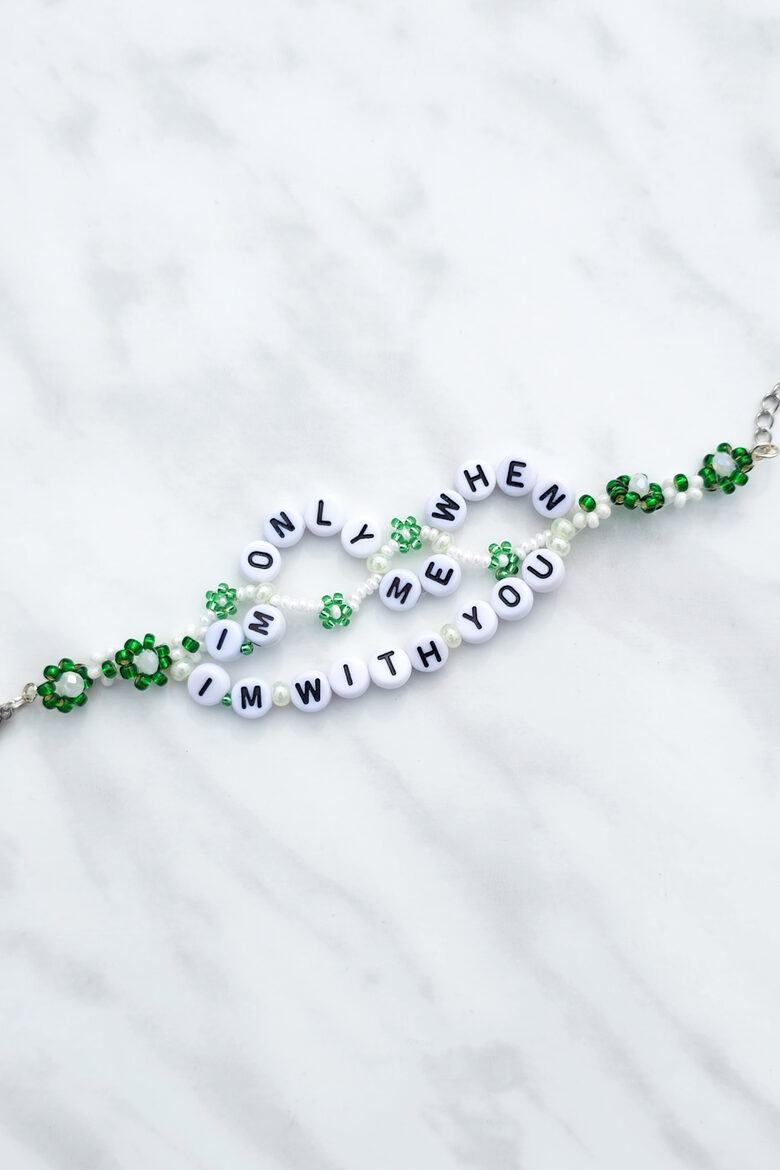 I'm Only Me When I'm With You Bracelet