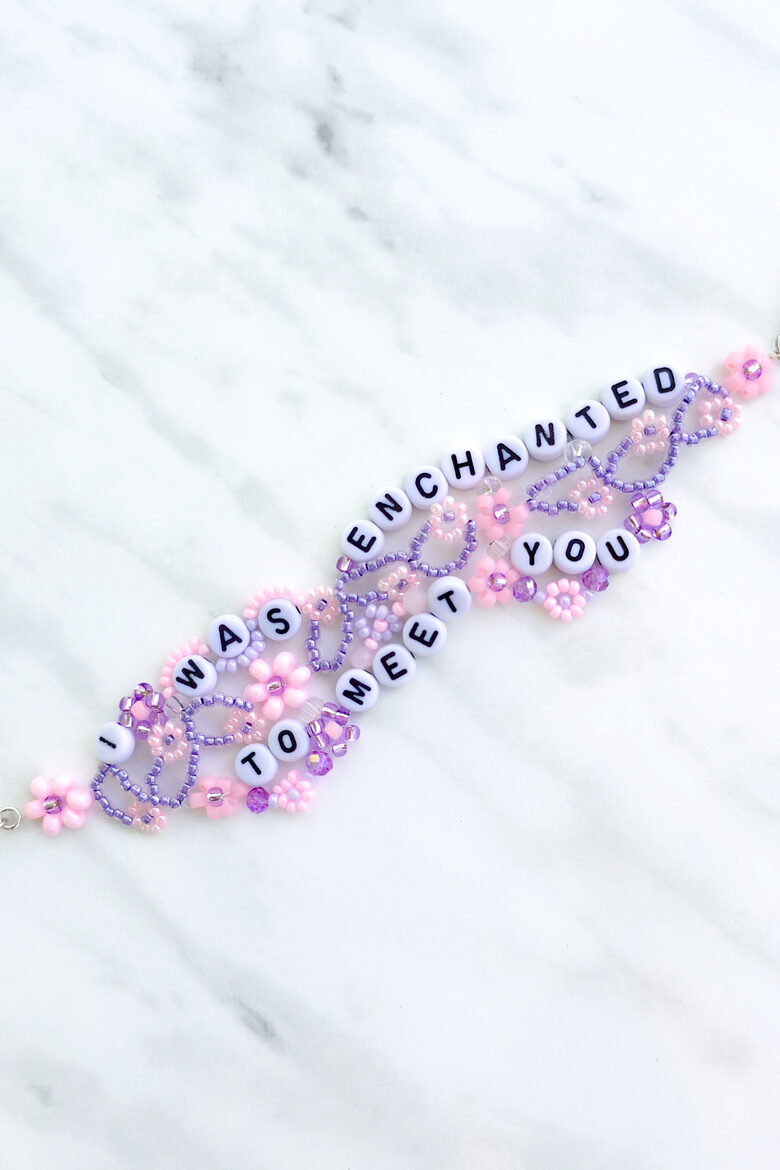 I Was Enchanted To Meet You Bracelet 
