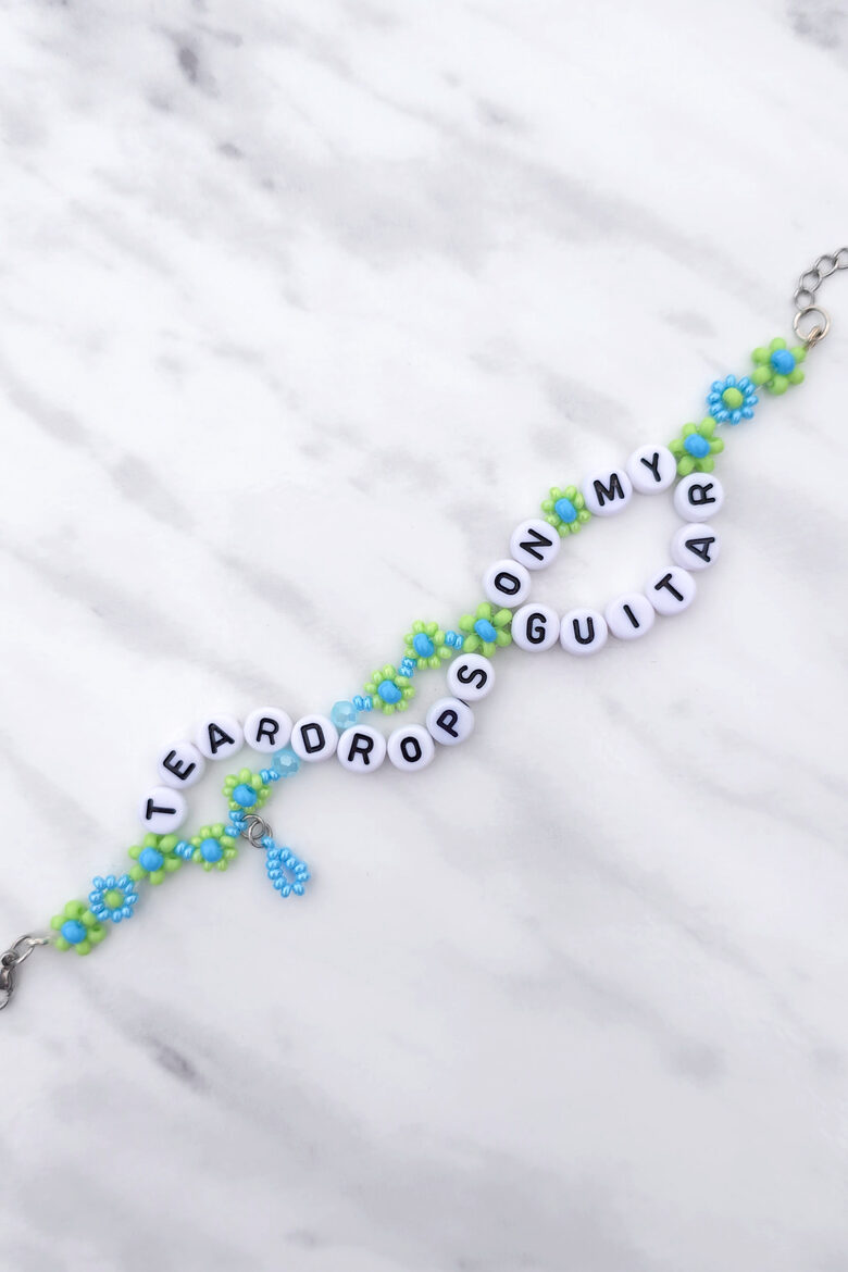 Teardrops On My Guitar Bracelet