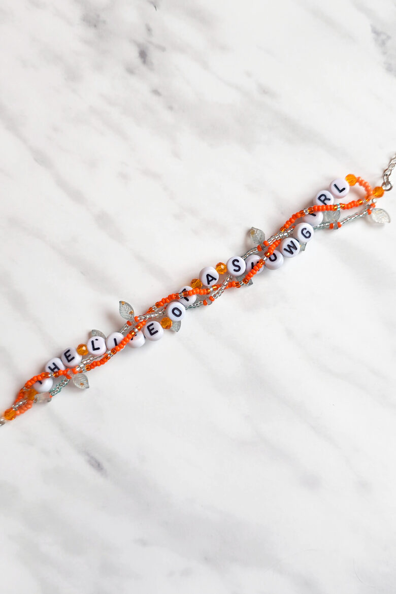 The Life of a Showgirl Braided Bracelet 