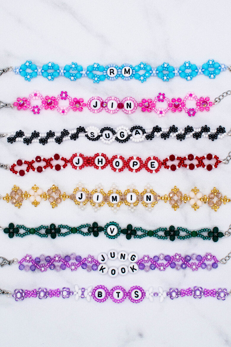 BTS Bracelet Bundle (8 bracelets)