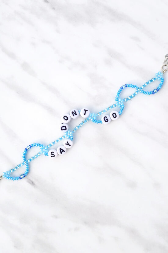 Say Don't Go Bracelet