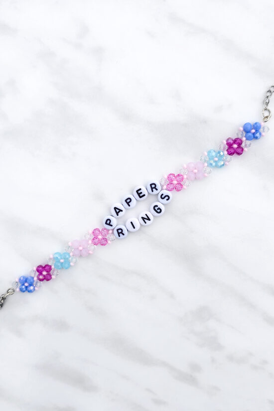 Paper Rings Bracelet