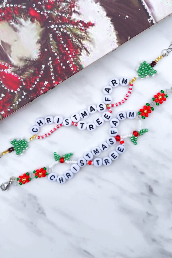 Christmas Tree Farm Bracelet
