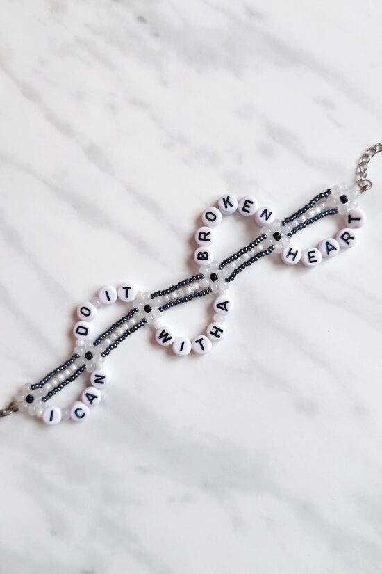 I Can Do It with a Broken Heart Bracelet v2