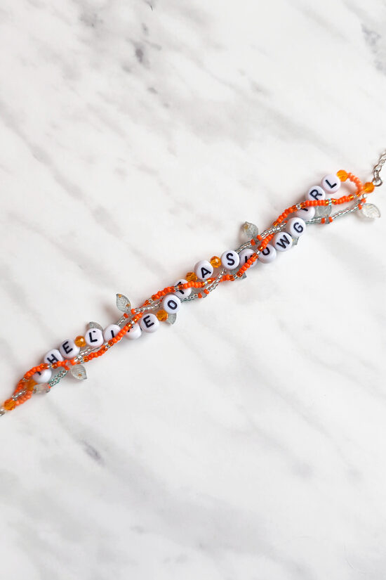 The Life of a Showgirl Braided Bracelet 