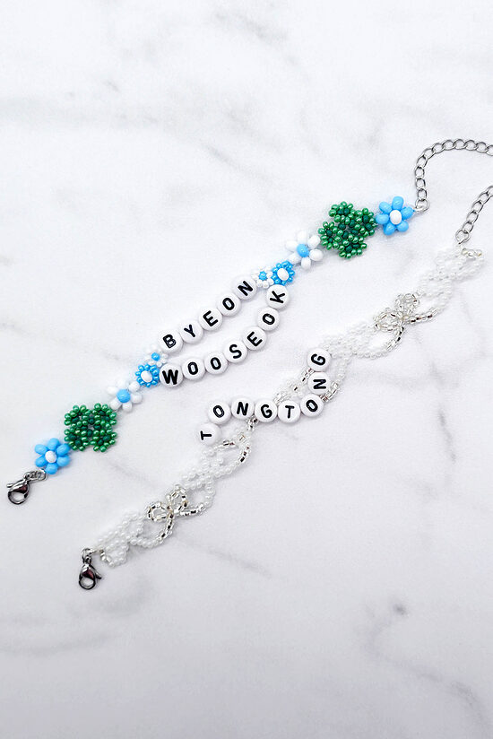 Custom bracelet set (2 bracelets)