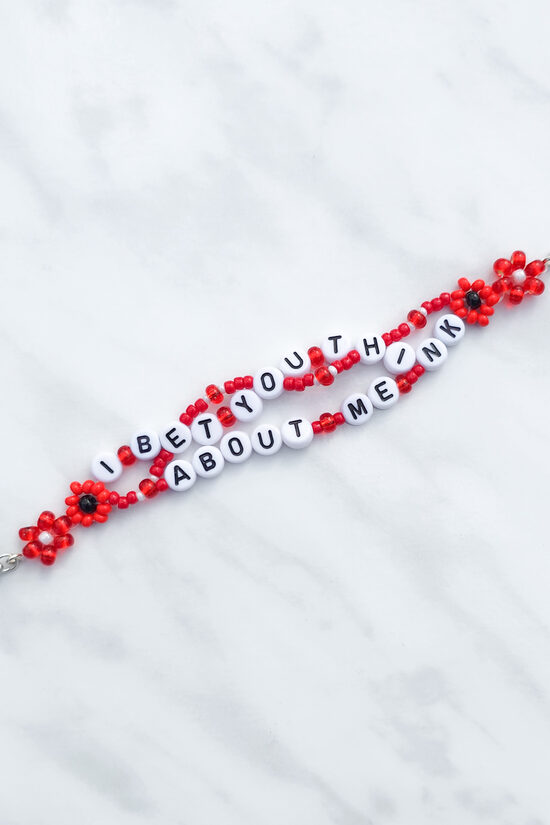 I Bet You Think About Me Bracelet