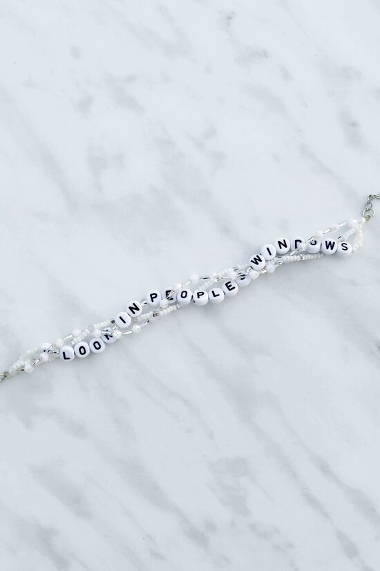 I Look in People's Windows Bracelet