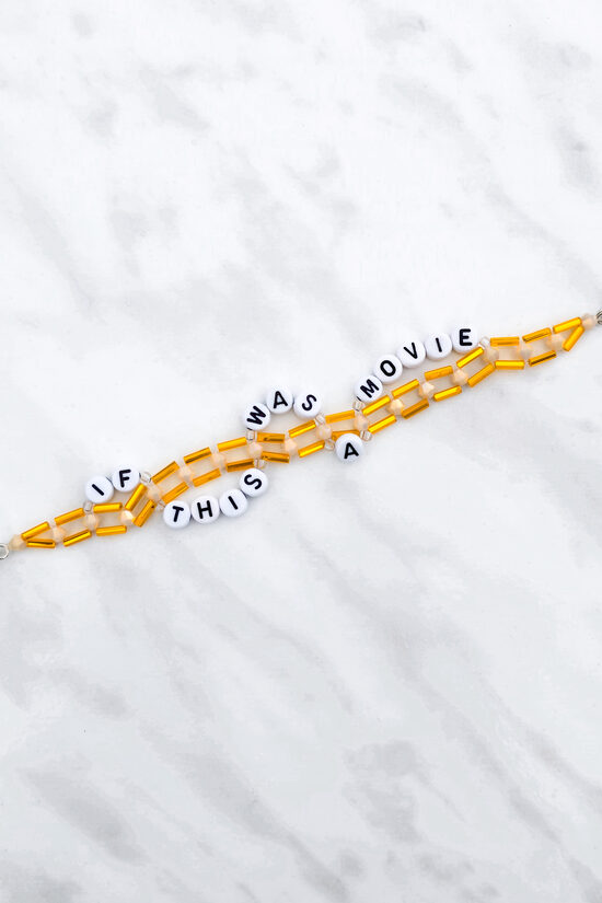 If This Was A Movie Bracelet