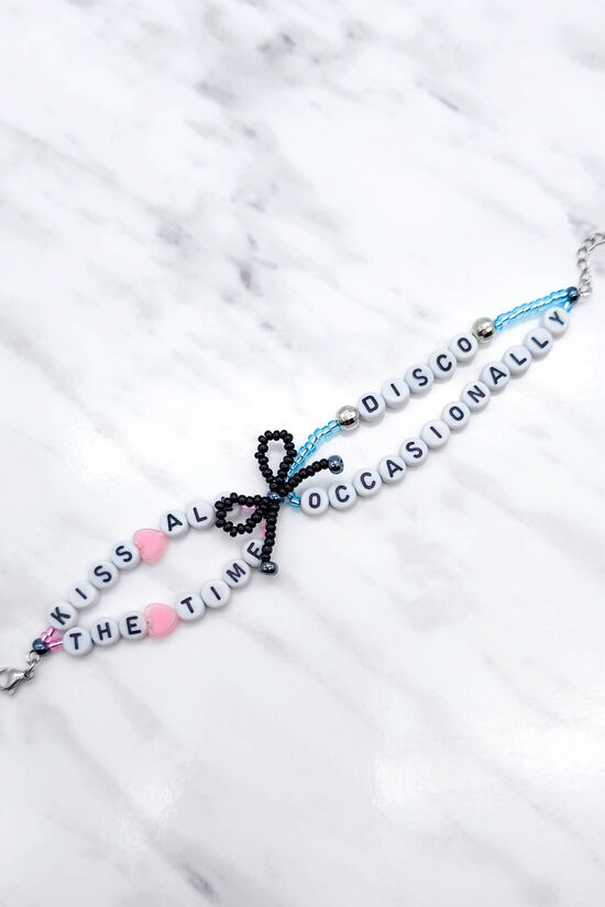 Kiss All The Time. Disco Occasionally Bracelet