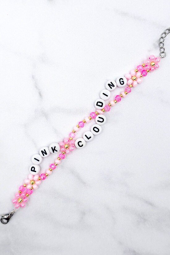 Pink Clouding Bracelet