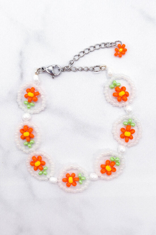 Sunset Petals Bracelet