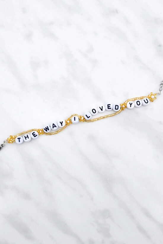 The Way I Loved You Bracelet