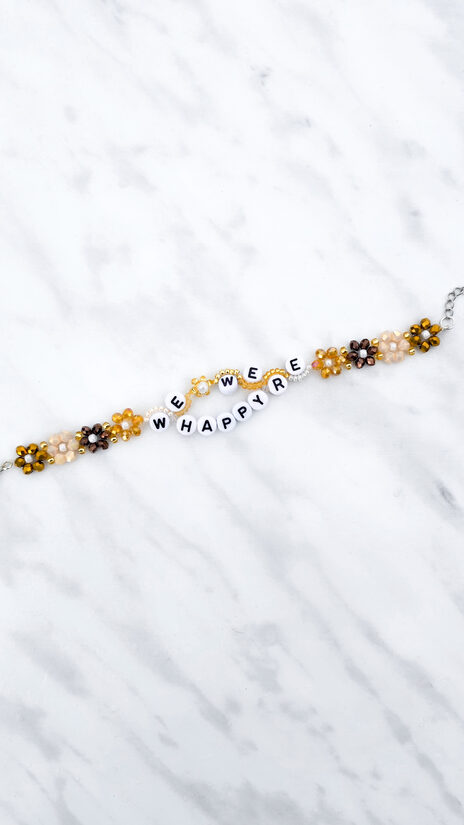 We Were Happy Bracelet